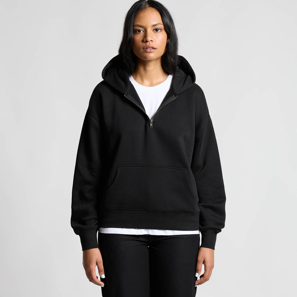 Hoodie Relax Half zip Femme - As Colour