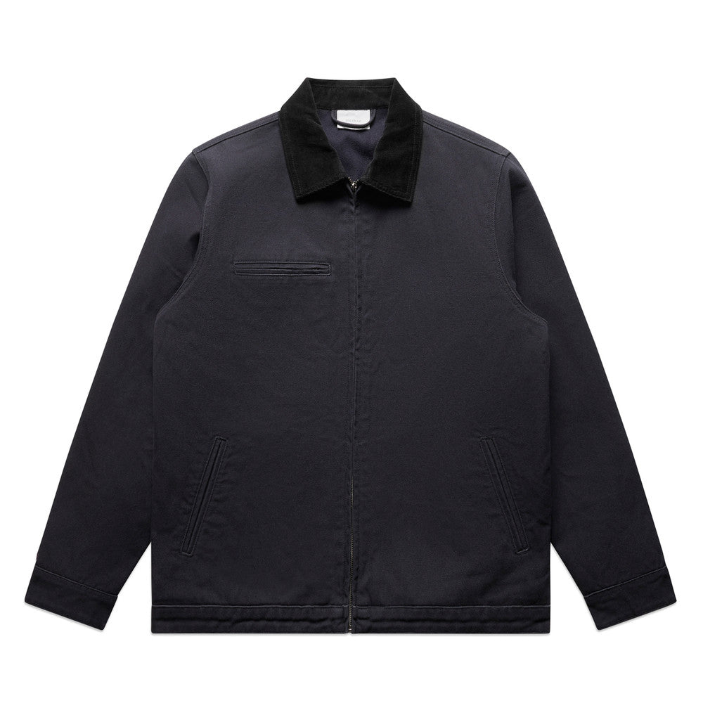 Canvas Cord Collar Jacket Homme - As Colour